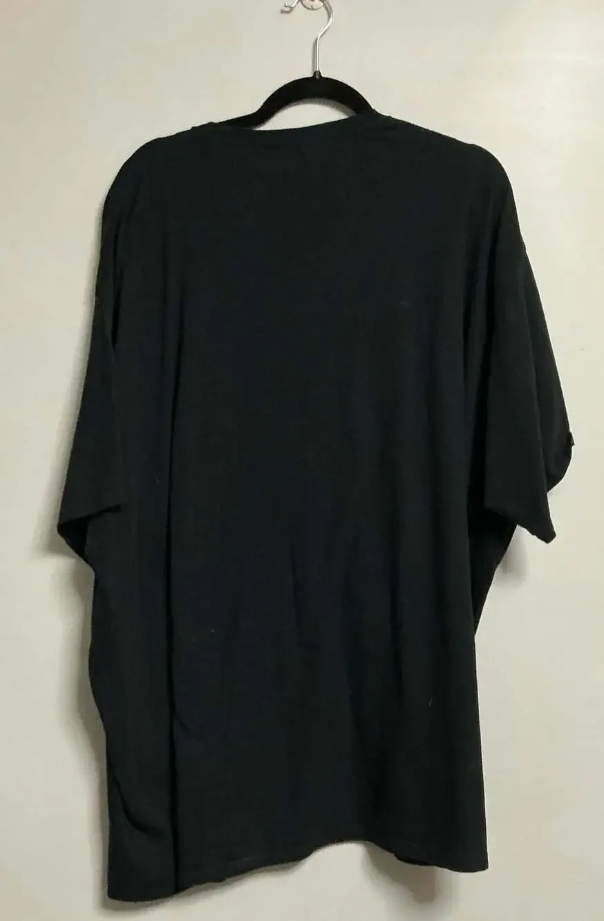 Port & Company Trash Panda Raccoon Graphic Tee Size 5XL Black